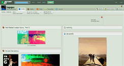 Desktop Screenshot of kagegao.deviantart.com