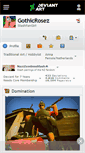 Mobile Screenshot of gothicrosez.deviantart.com