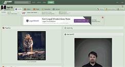 Desktop Screenshot of karl-b.deviantart.com