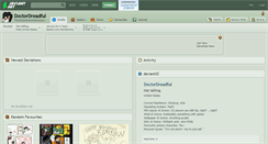 Desktop Screenshot of doctordreadful.deviantart.com
