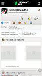 Mobile Screenshot of doctordreadful.deviantart.com