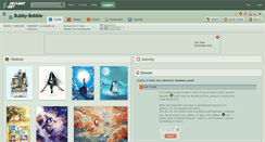 Desktop Screenshot of bubby-bobble.deviantart.com