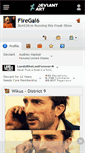 Mobile Screenshot of firegal6.deviantart.com