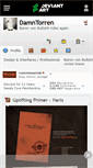 Mobile Screenshot of damntorren.deviantart.com