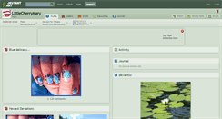 Desktop Screenshot of littlecherrymary.deviantart.com