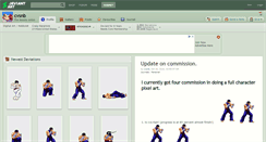 Desktop Screenshot of cvsnb.deviantart.com