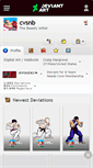 Mobile Screenshot of cvsnb.deviantart.com