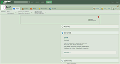 Desktop Screenshot of beef.deviantart.com