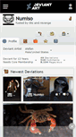 Mobile Screenshot of numiso.deviantart.com