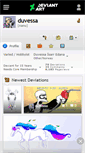 Mobile Screenshot of duvessa.deviantart.com