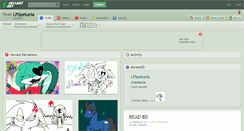 Desktop Screenshot of lpspetunia.deviantart.com