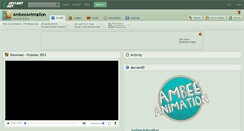 Desktop Screenshot of ambeeanimation.deviantart.com