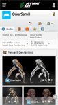 Mobile Screenshot of onursamli.deviantart.com