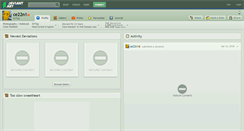 Desktop Screenshot of ce22n1.deviantart.com