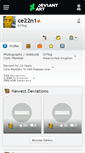 Mobile Screenshot of ce22n1.deviantart.com