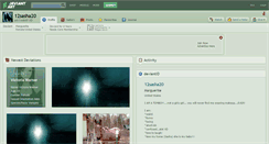 Desktop Screenshot of 12sasha20.deviantart.com