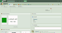 Desktop Screenshot of flipgames.deviantart.com
