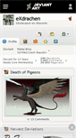 Mobile Screenshot of exdrachen.deviantart.com