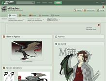 Tablet Screenshot of exdrachen.deviantart.com