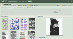 Desktop Screenshot of imaloser989.deviantart.com