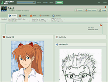 Tablet Screenshot of fokul.deviantart.com
