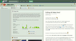 Desktop Screenshot of maka-club.deviantart.com