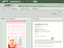 Tablet Screenshot of noongnan.deviantart.com