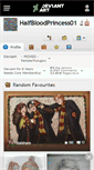 Mobile Screenshot of halfbloodprincess01.deviantart.com