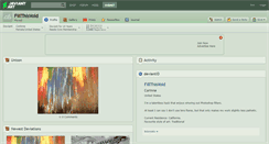 Desktop Screenshot of fillthisvoid.deviantart.com