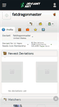 Mobile Screenshot of fatdragonmaster.deviantart.com