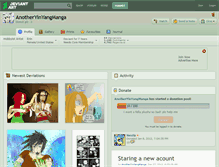 Tablet Screenshot of anotheryinyangmanga.deviantart.com