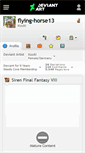Mobile Screenshot of flying-horse13.deviantart.com