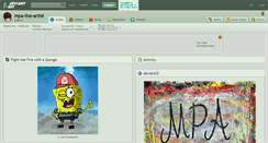Desktop Screenshot of mpa-the-artist.deviantart.com