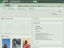 Tablet Screenshot of jjjabba.deviantart.com