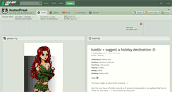 Desktop Screenshot of mustardfreak.deviantart.com