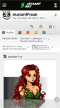 Mobile Screenshot of mustardfreak.deviantart.com