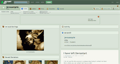 Desktop Screenshot of jevousenprie.deviantart.com