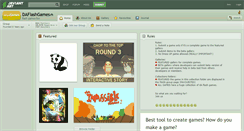 Desktop Screenshot of daflashgames.deviantart.com