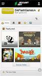 Mobile Screenshot of daflashgames.deviantart.com