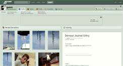 Desktop Screenshot of gaaleb.deviantart.com