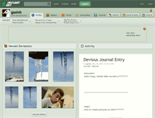 Tablet Screenshot of gaaleb.deviantart.com