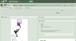 Desktop Screenshot of myji.deviantart.com