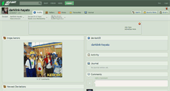 Desktop Screenshot of darklink-hayato.deviantart.com