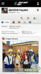 Mobile Screenshot of darklink-hayato.deviantart.com