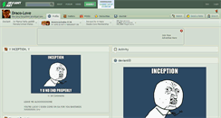 Desktop Screenshot of draco-love.deviantart.com