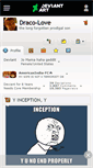 Mobile Screenshot of draco-love.deviantart.com