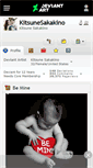 Mobile Screenshot of kitsunesakakino.deviantart.com