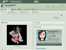 Tablet Screenshot of kitsunesakakino.deviantart.com
