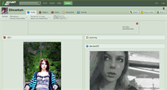 Desktop Screenshot of elincantum.deviantart.com