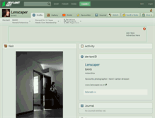 Tablet Screenshot of lenscaper.deviantart.com